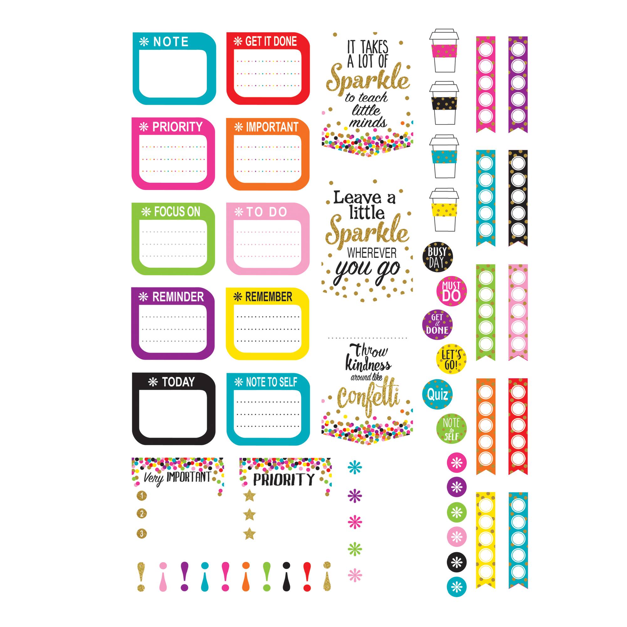 Confetti Lesson Planner
